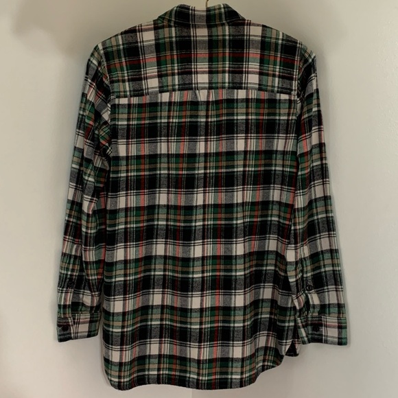 Madewell Ex-Boyfriend Flannel Shirt - Picture 4 of 7